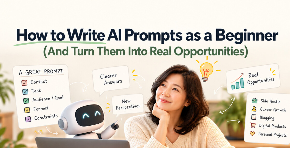 How to Write AI Prompts for Beginners and Create Real Opportunities