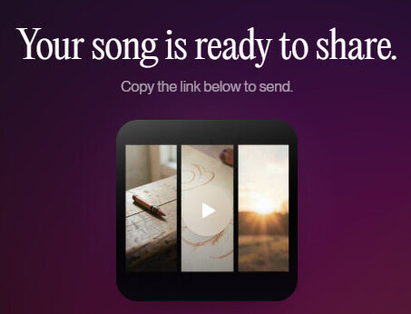 Suno: creating a personalized song with AI